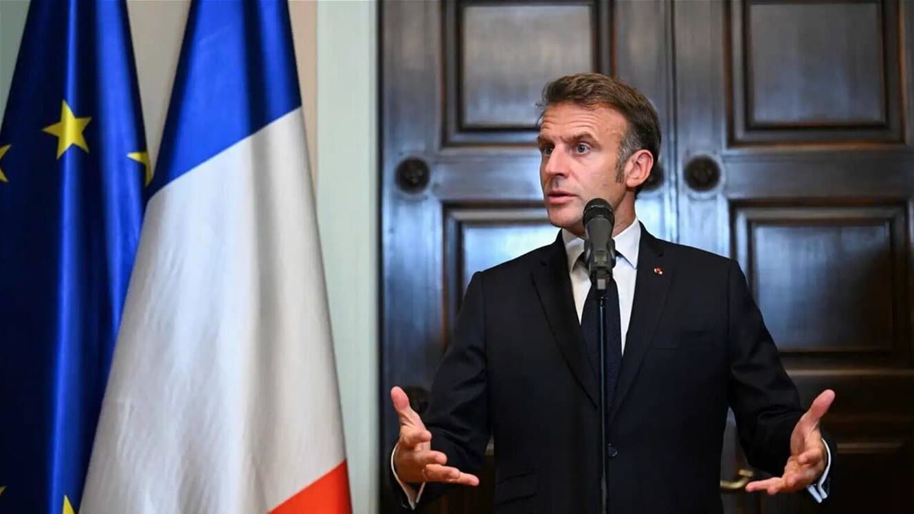 Macron on Russia's Kyiv Attacks
