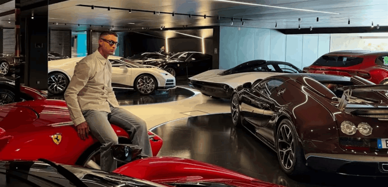 Ronaldo Reveals 40M Dollar Garage