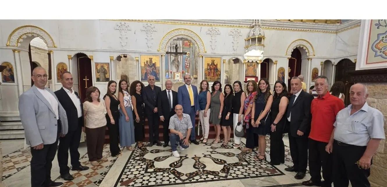 Father Ibrahim's Delegate at Tel Sheha Hospital Celebrates Service