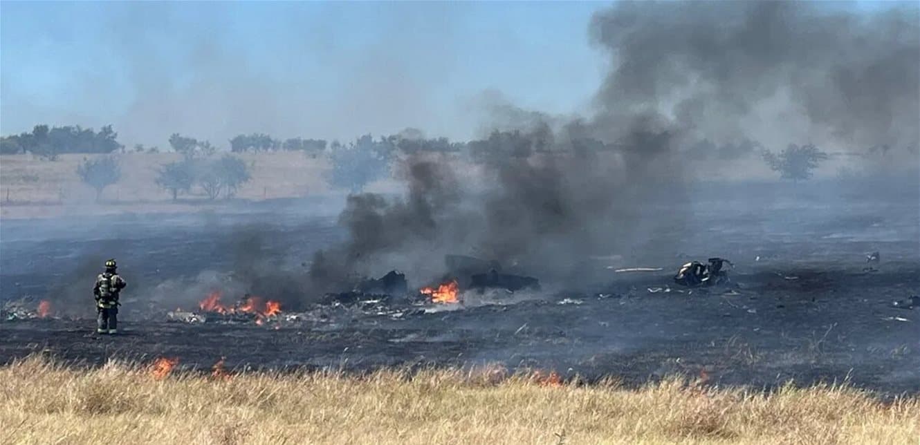 U.S. military helicopter crashes in Texas