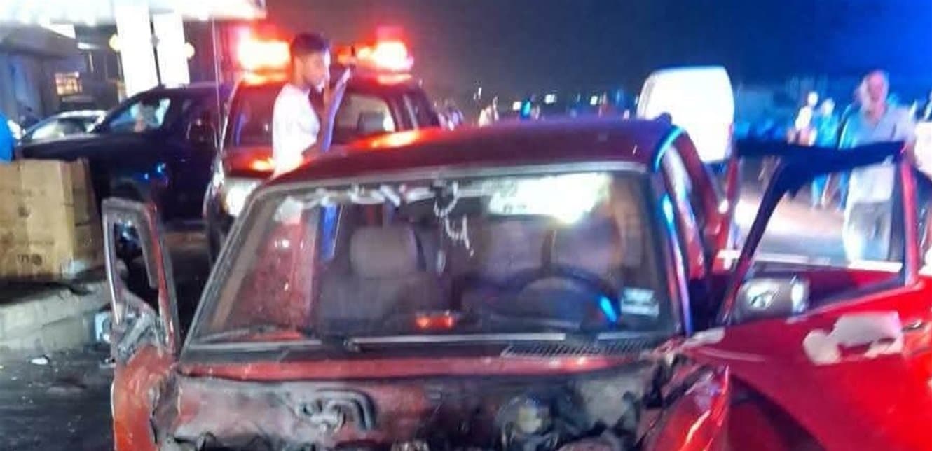 حالة مرورية في وادي الزينة تتسبب في سقوط ضحايا