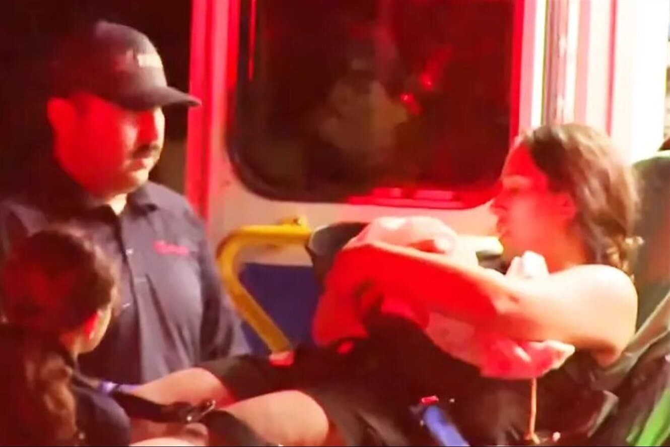 California girl born inside car