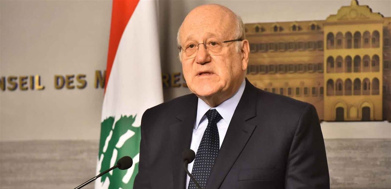 ميقاتي يثمن كشف شبكة أمنية تهدد استقرار لبنان وسوريا