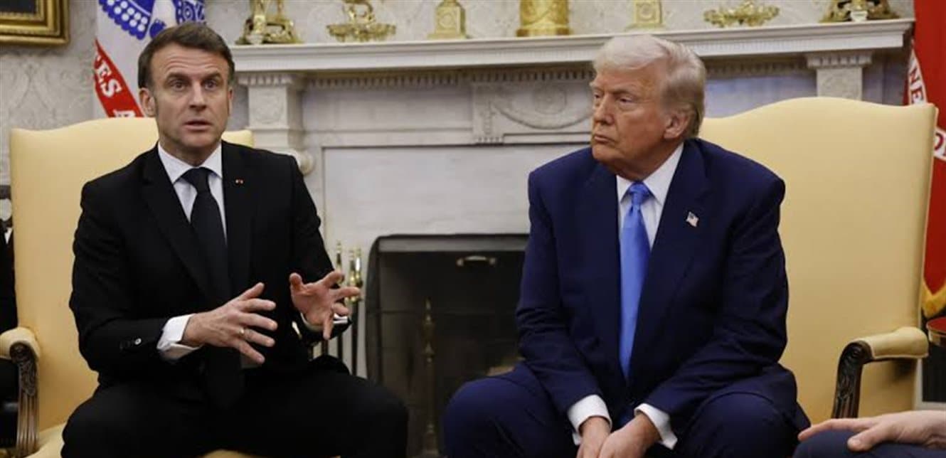 Trump-Macron meeting benefits with Lebanese concerns on delayed talks