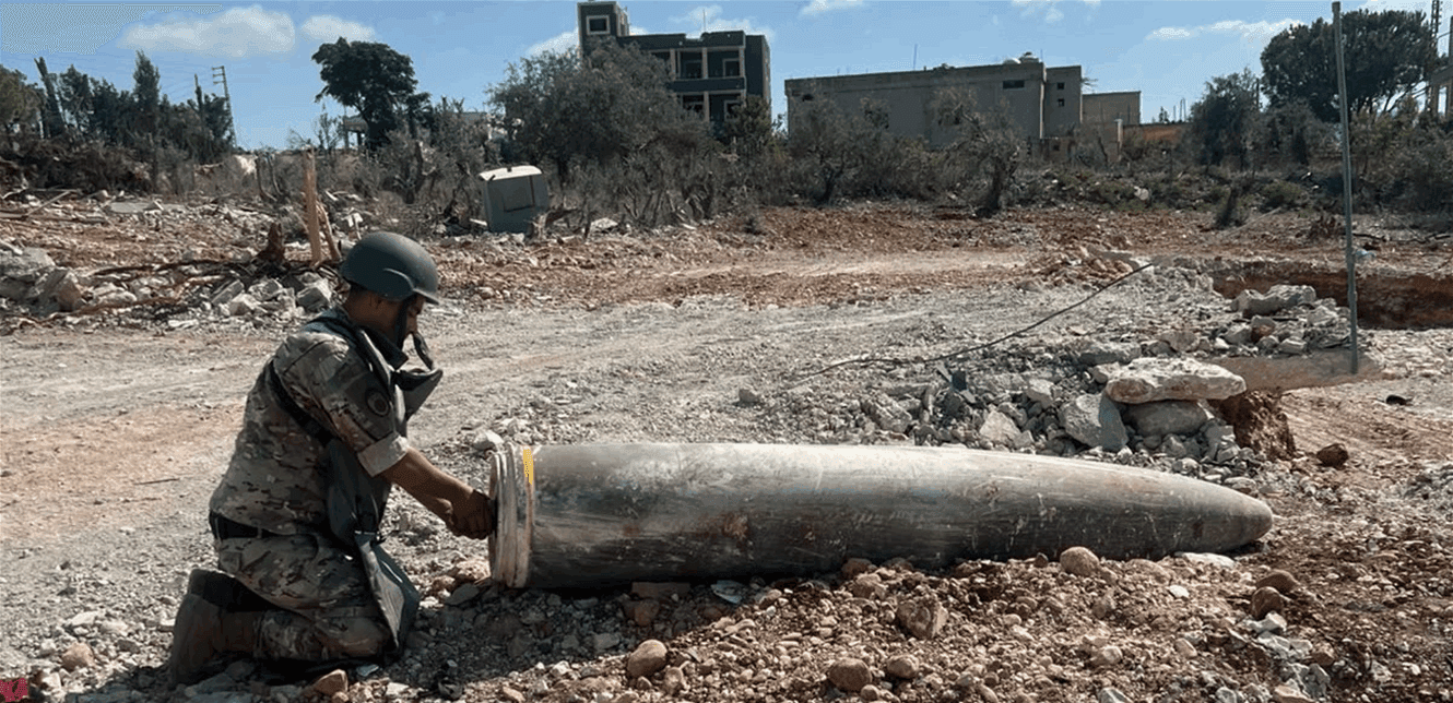 الجيش يواصل نزع مخلفات العدوان الإسرائيلي