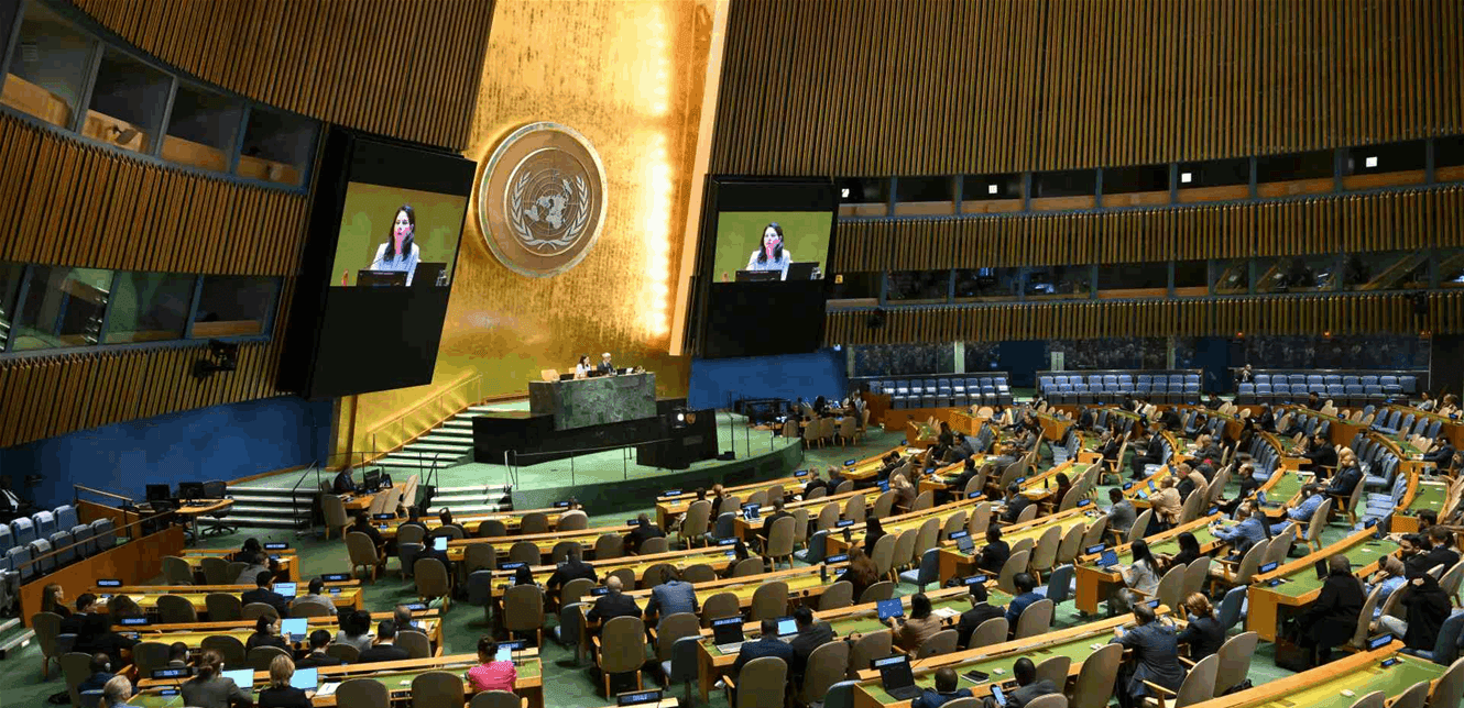 UN week filled with absences and talks