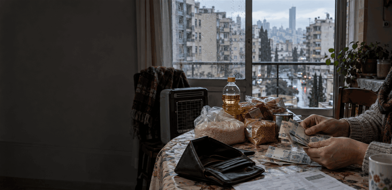 Lebanese face four crises as winter worsens salaries