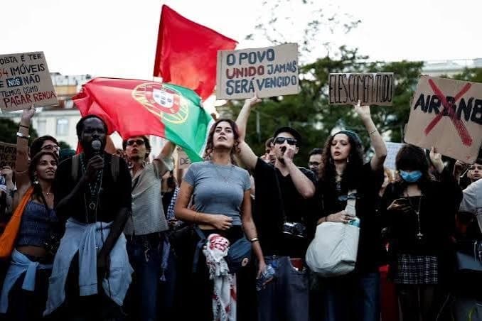 Portugal house prices surge amid protests