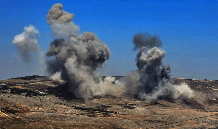 Huge blast at Harj Ali Al-Tahir