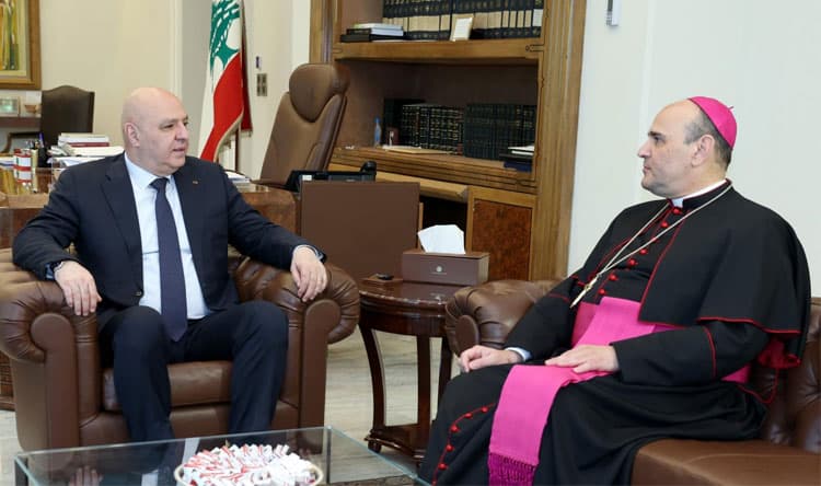 Vatican Envoy Notes Pope's Interest in Lebanon