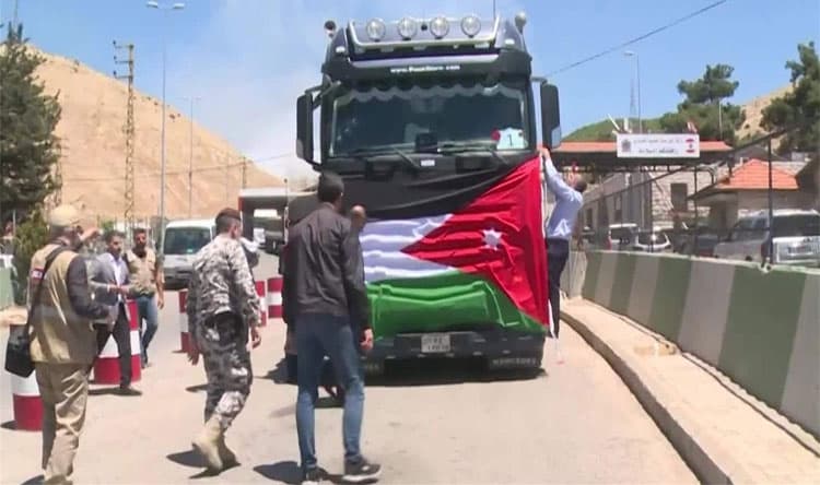 Jordanian aid arrives in Lebanon tomorrow