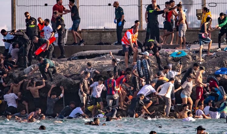 Spain: No intel on Ceuta mentioned