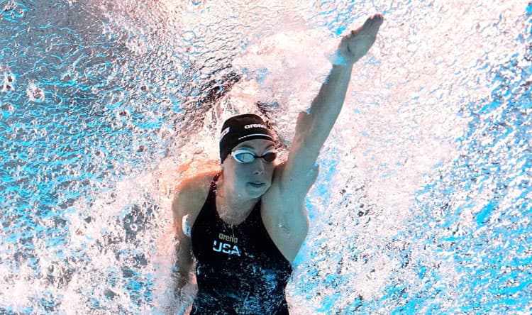 Swimming reduces lower back pain
