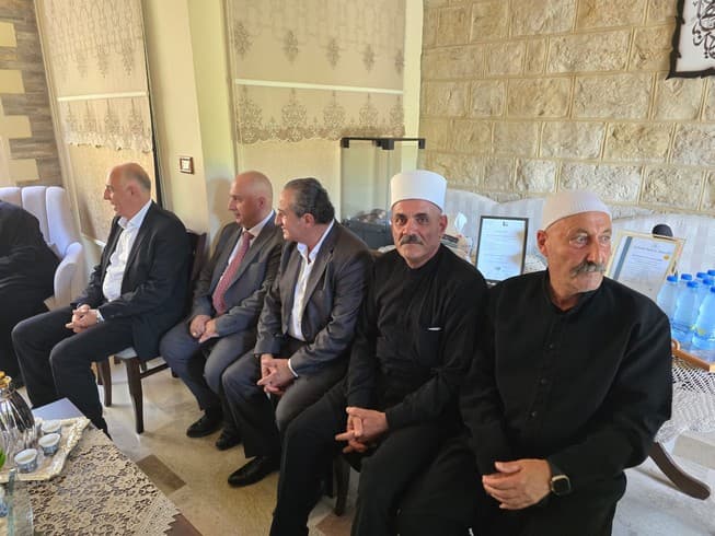 Lebanese Forces Delegation on Homeland Sacrifice