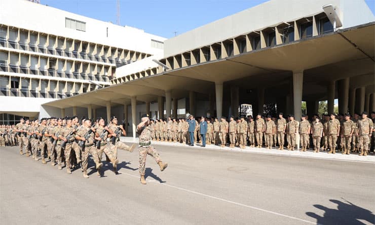 Lebanese Forces Hold 81st Army Day Event