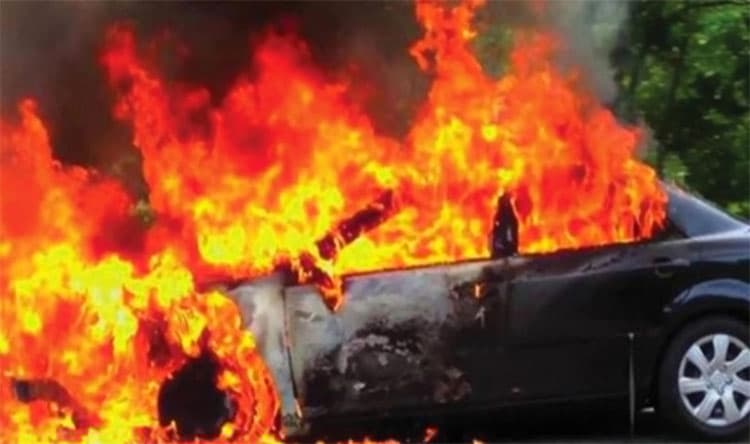 Electrical fire on Al-Aqiba Road Lebanon