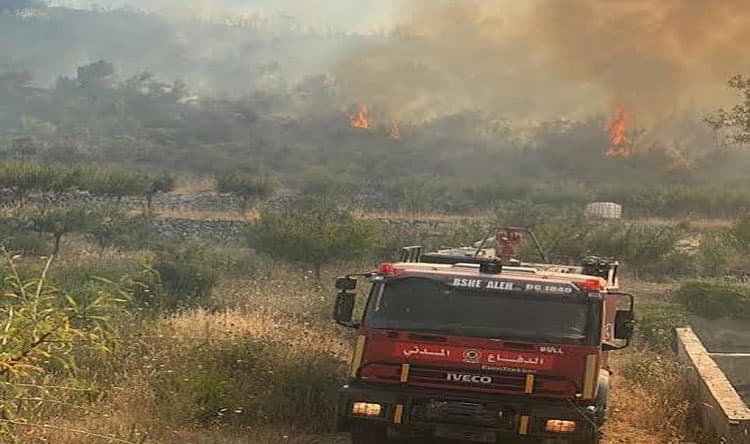 Fire in Jurud al-Batrun under control