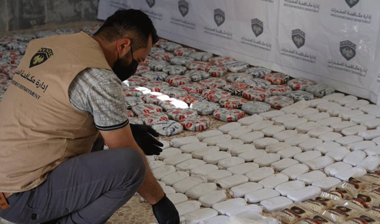 Syria intercepts Lebanese drug shipment