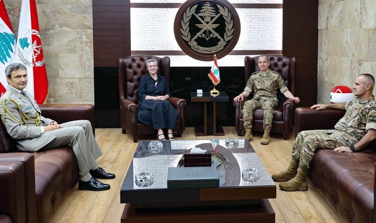 EU Envoy Affirms Support for Lebanese Army
