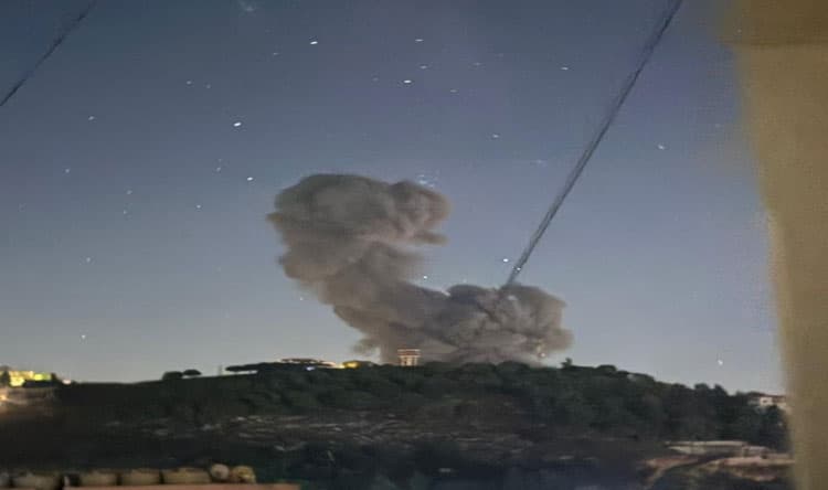 Israeli operations in south and east