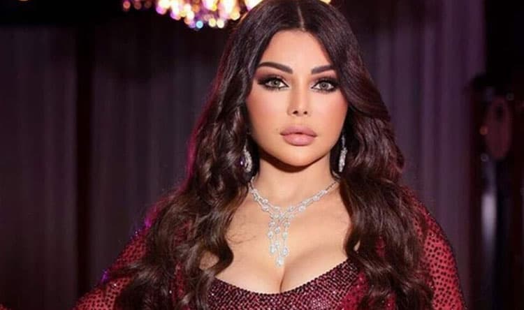 هيفاء وهبي ترفع العلم اللبناني في استوكهولم