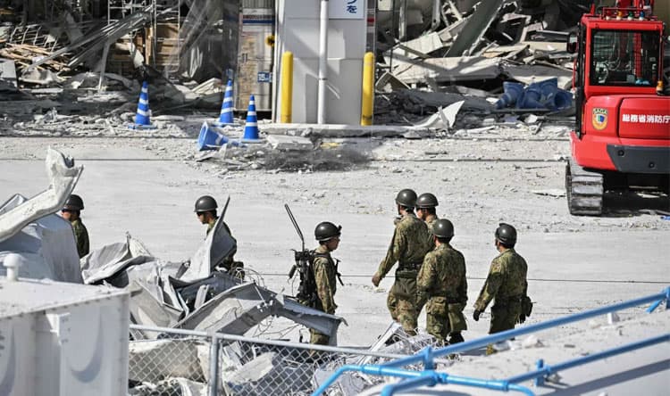 Japan Earthquake Survivor Search