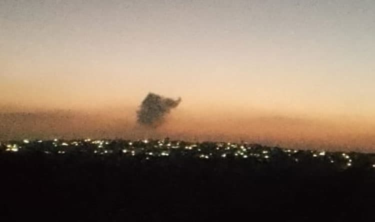 Power plant explosion in Sarifa