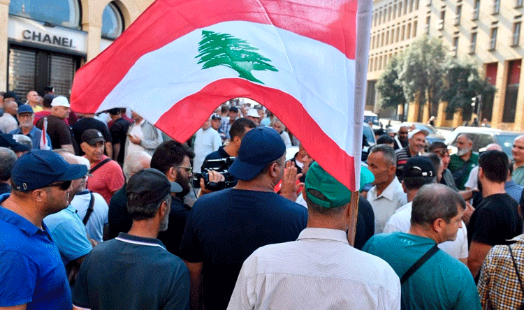 Lebanese Forces Protest Parliament Over Eviction Laws