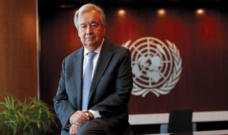 Guterres in Damascus: Support for Syria