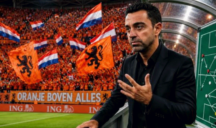 Xavi rejoins training via Dutch team portal