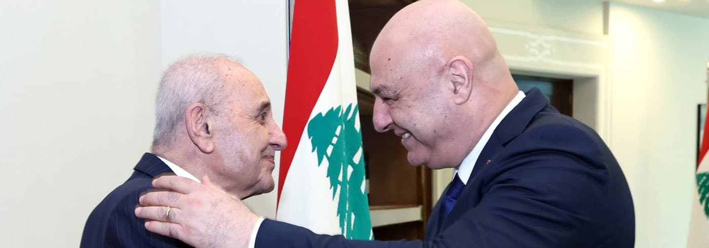 Al-Aoun and Berri meet positively