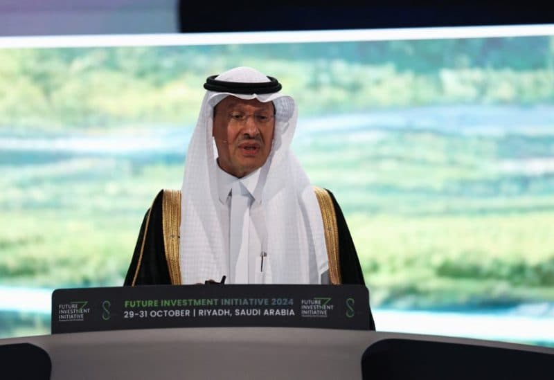 Saudi Energy Minister focuses on energy security