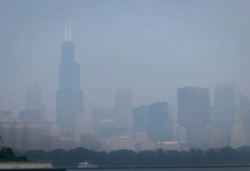 Ontario wildfires spreading into US