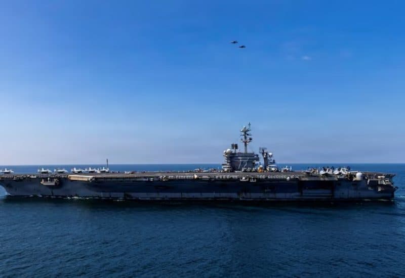 Abraham Lincoln Returns After 9 Months in Middle East