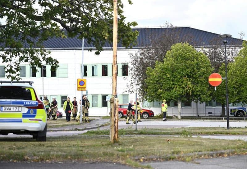 Swedish police probe online links in school sword attack