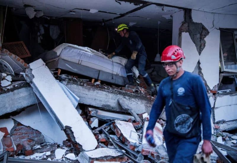 Colombia quake death toll rises to 224