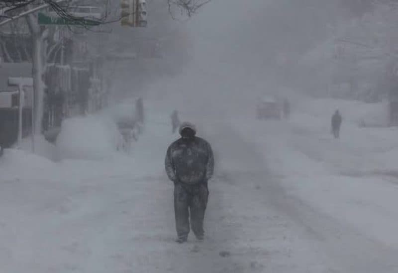 Storm Noruester impacts US East Coast