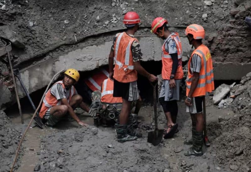 Teams search for trapped workers in Nepal tunnels