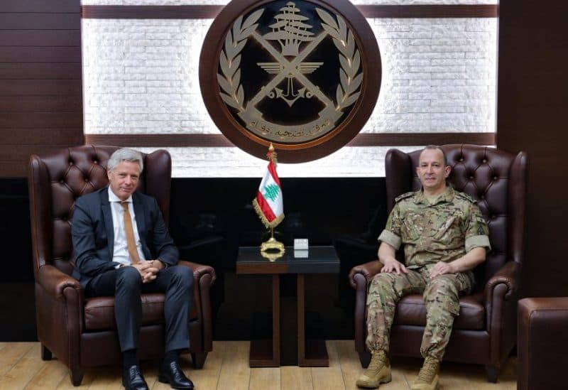 Army commander meets German ambassador