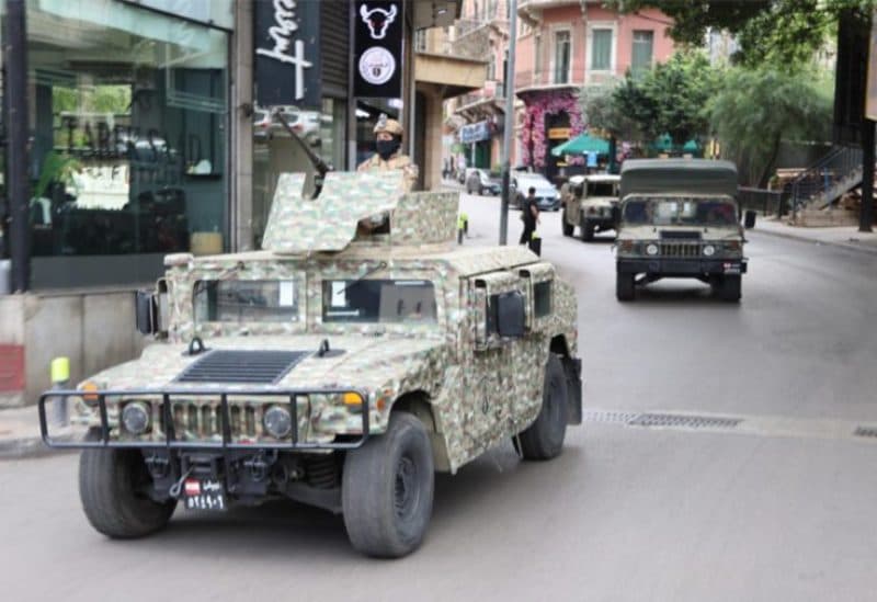 Beirut military targets wanted individuals