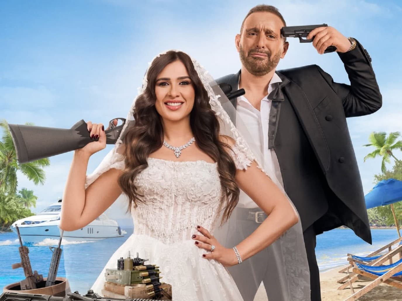 ماذا يقدم كريم فهمي وإياد نصار وماجد المصري في مسلسل خلي بالك من نفسك؟