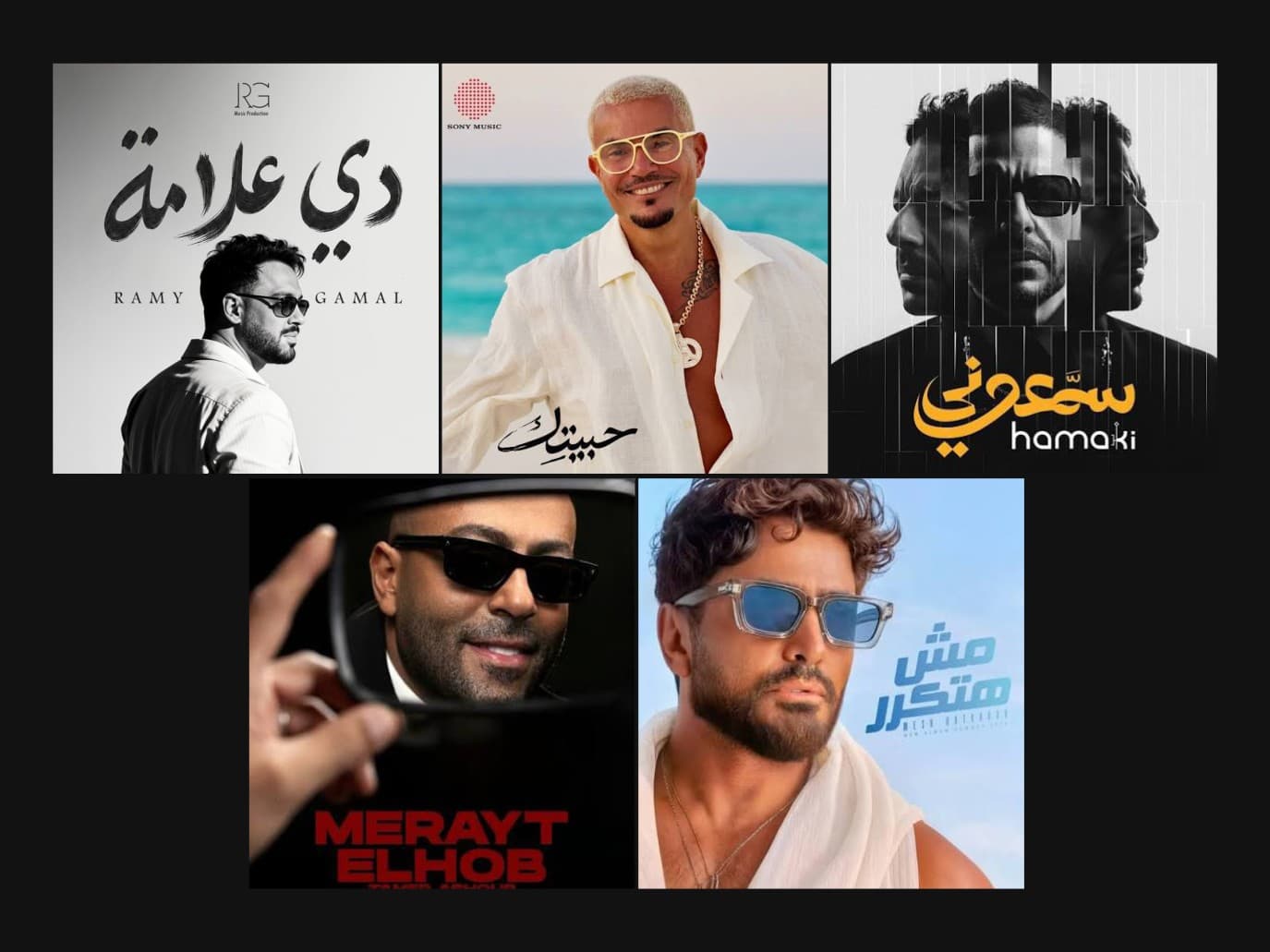 سيطرة الكبار على سوق الألبومات في مصر
