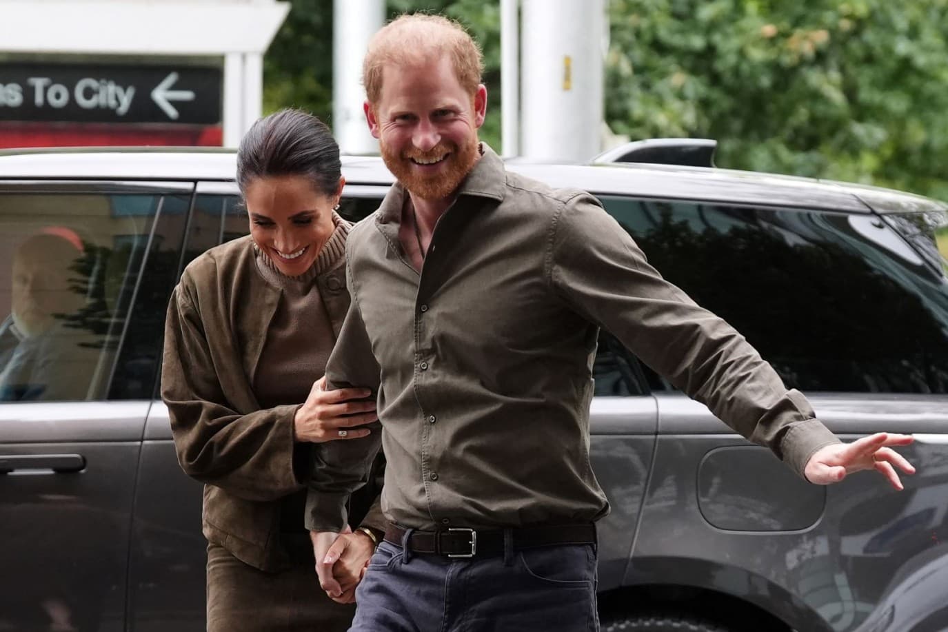 Prince Harry and Meghan Markle's visit to Britain addressed