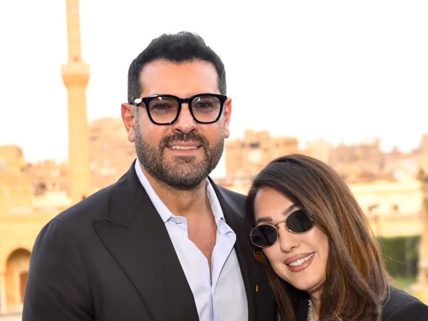 عمرو يوسف يثني على مسلسل كندة علوش 50/50