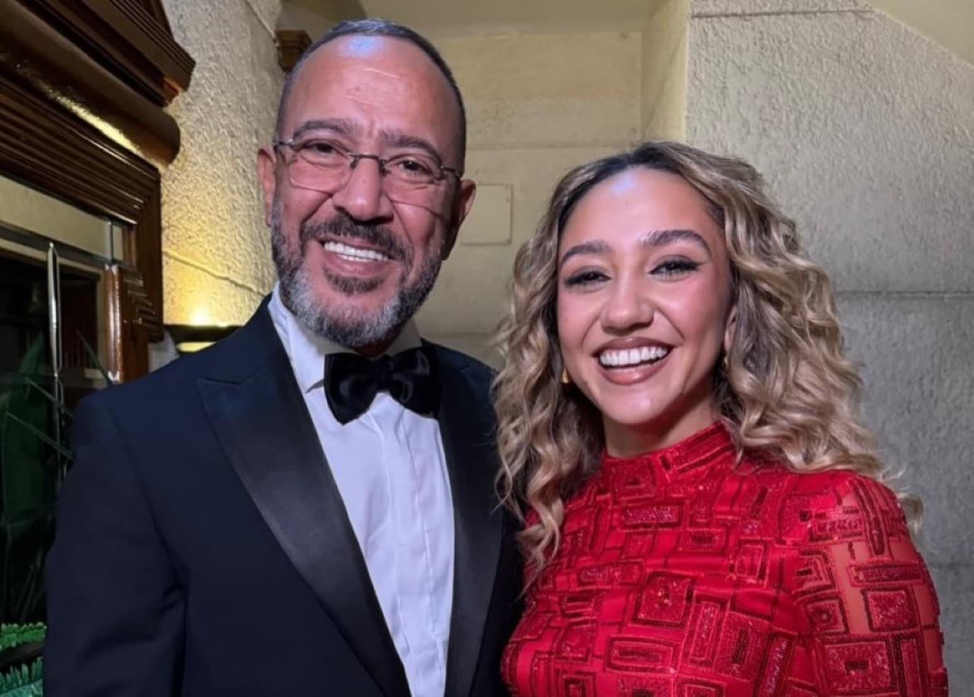 Ashraf Abdel Baki marks Zeina's birthday with childhood and directing photos