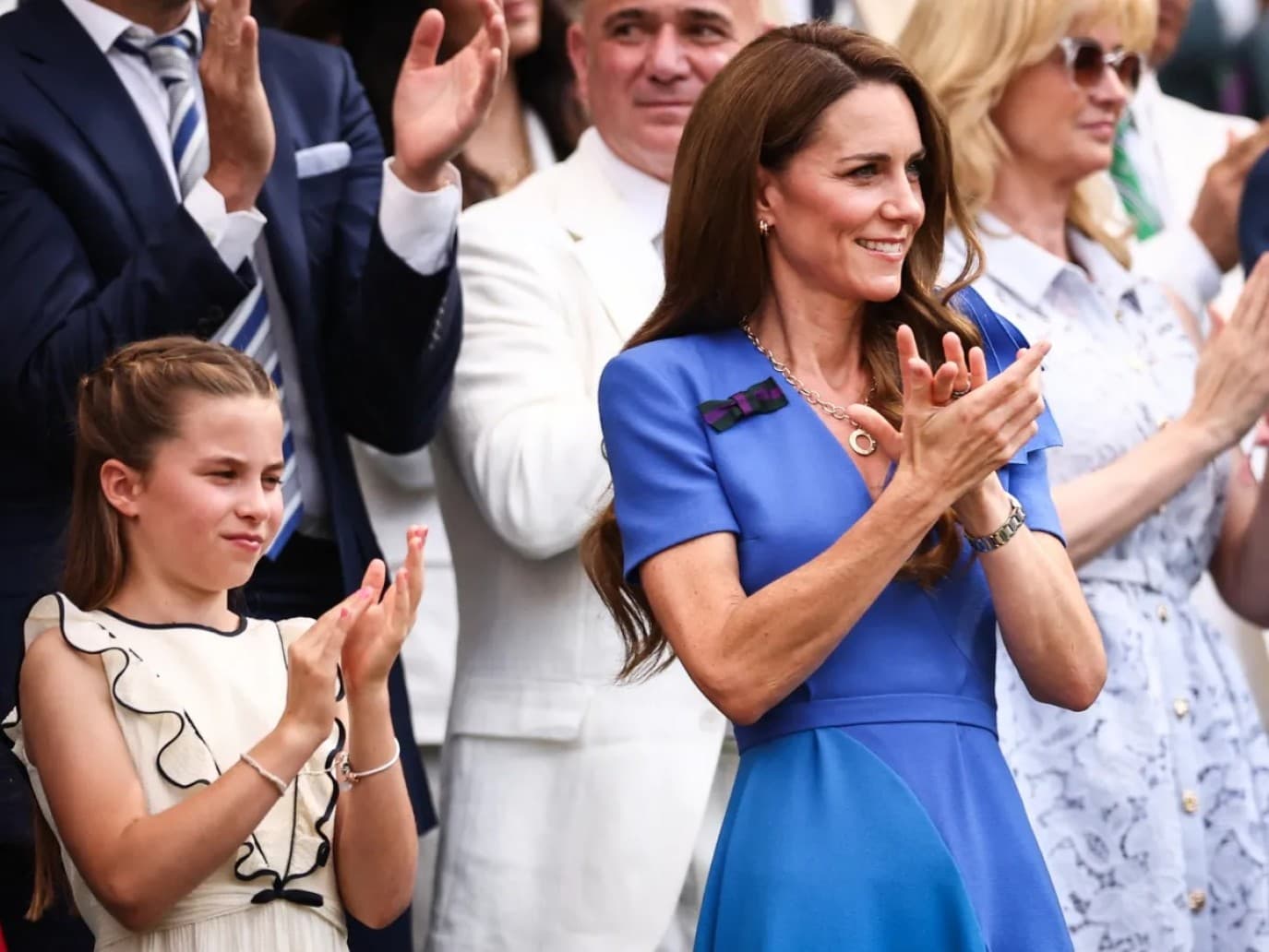 Kate and Charlotte ride London Underground