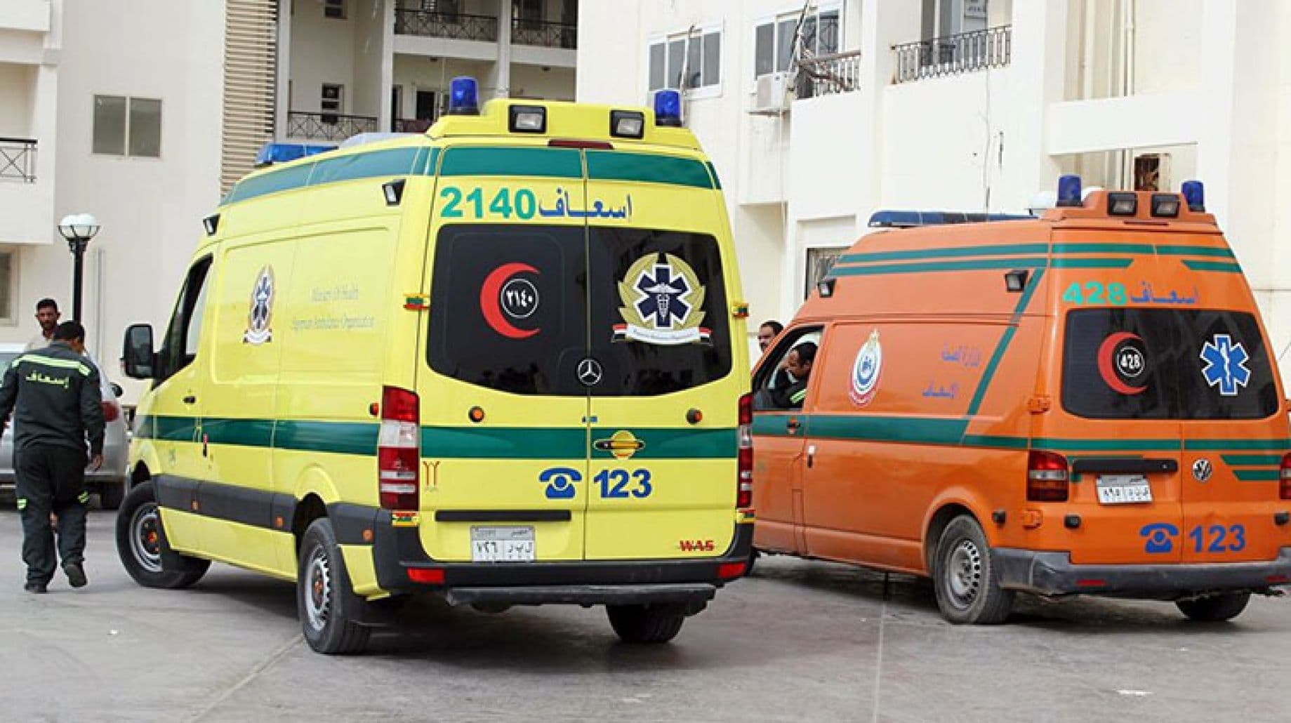حادث يصيب 9 ويقتل شخصين بجنوب المنيا