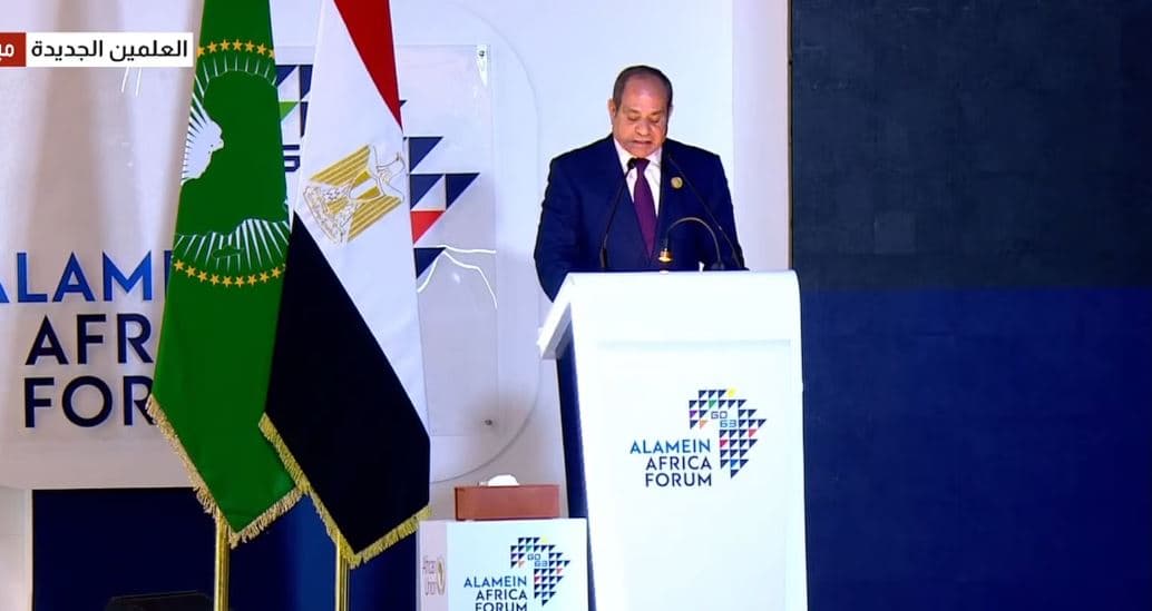 السيسي يشدد على انخفاض التجارة الأفريقية