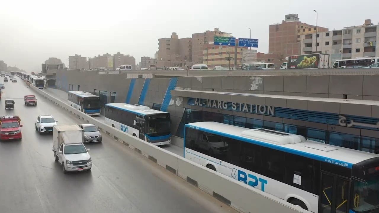 النقل تكشف عن مواقع محطات المرحلة الثانية للأتوبيس الترددي