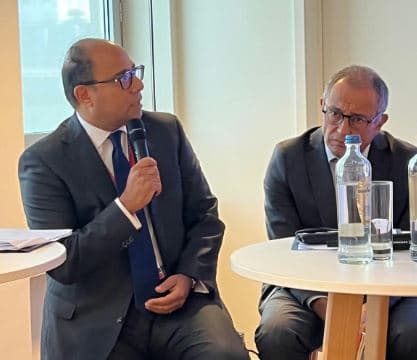 السفير أحمد أبو زيد يناقش رؤية مصر لتأكيد الربط بين ضفتي المتوسط